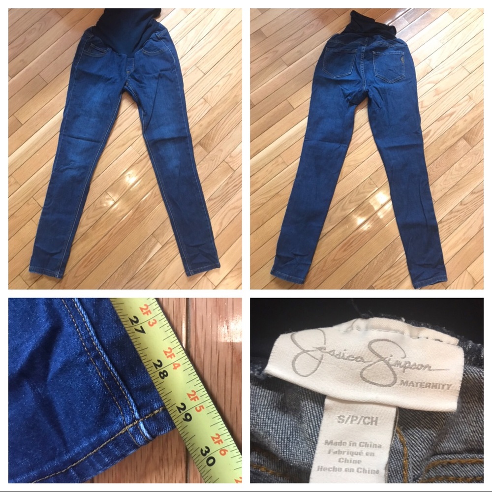 Jessica Simpson maternity skinny jeans